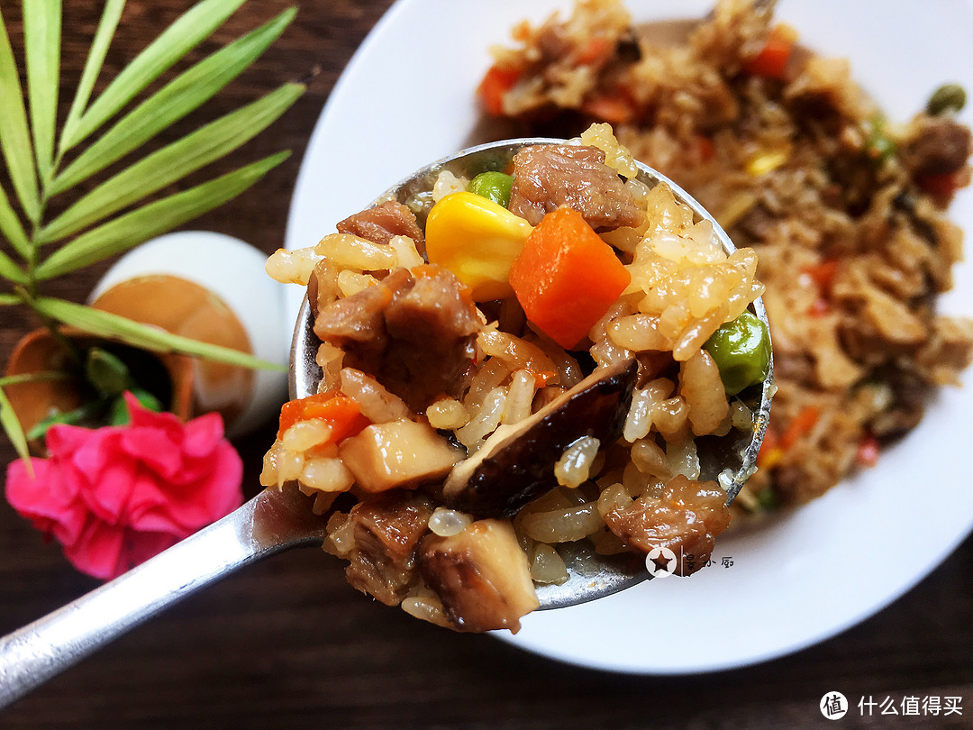 超級懶人做的香菇牛肉燜飯口感濃郁滿屋飄香愛了