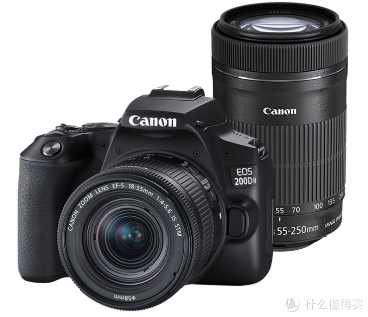 佳能 Canon 单反相机200D II代 不同镜头搭配详解