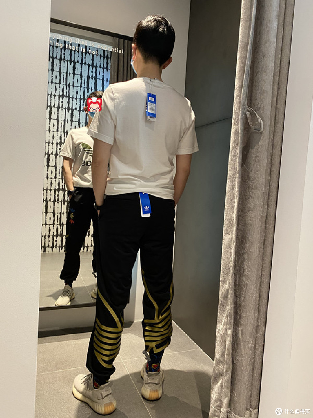 裤子背面帅