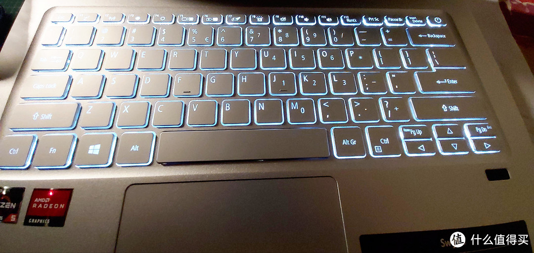 背光键盘，很实用！