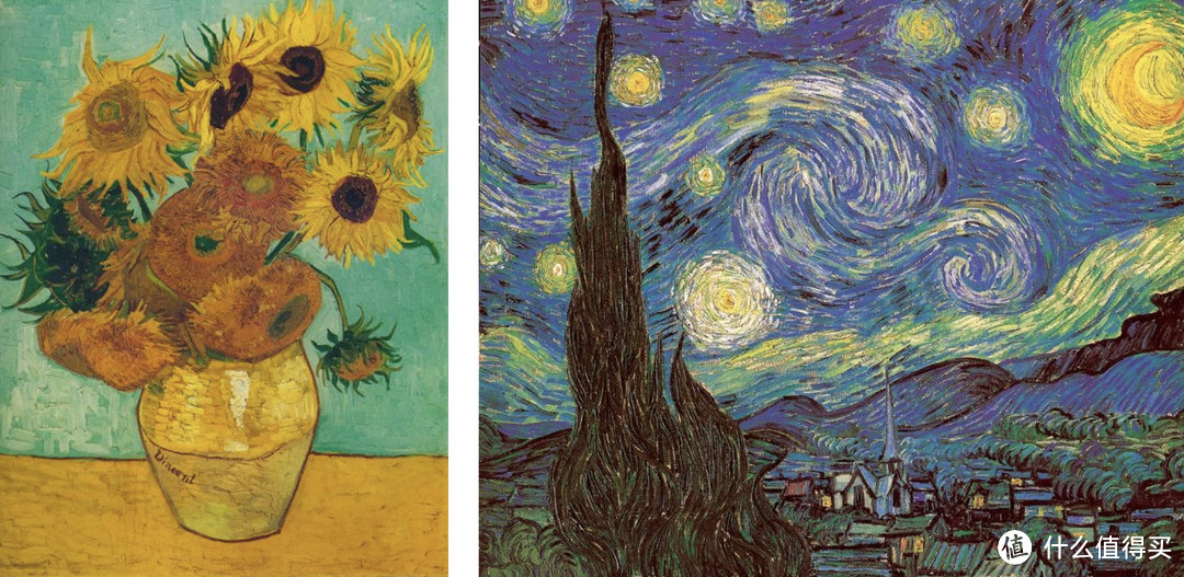 除了星空和向日葵，你还知道这位画家的其他作品吗？