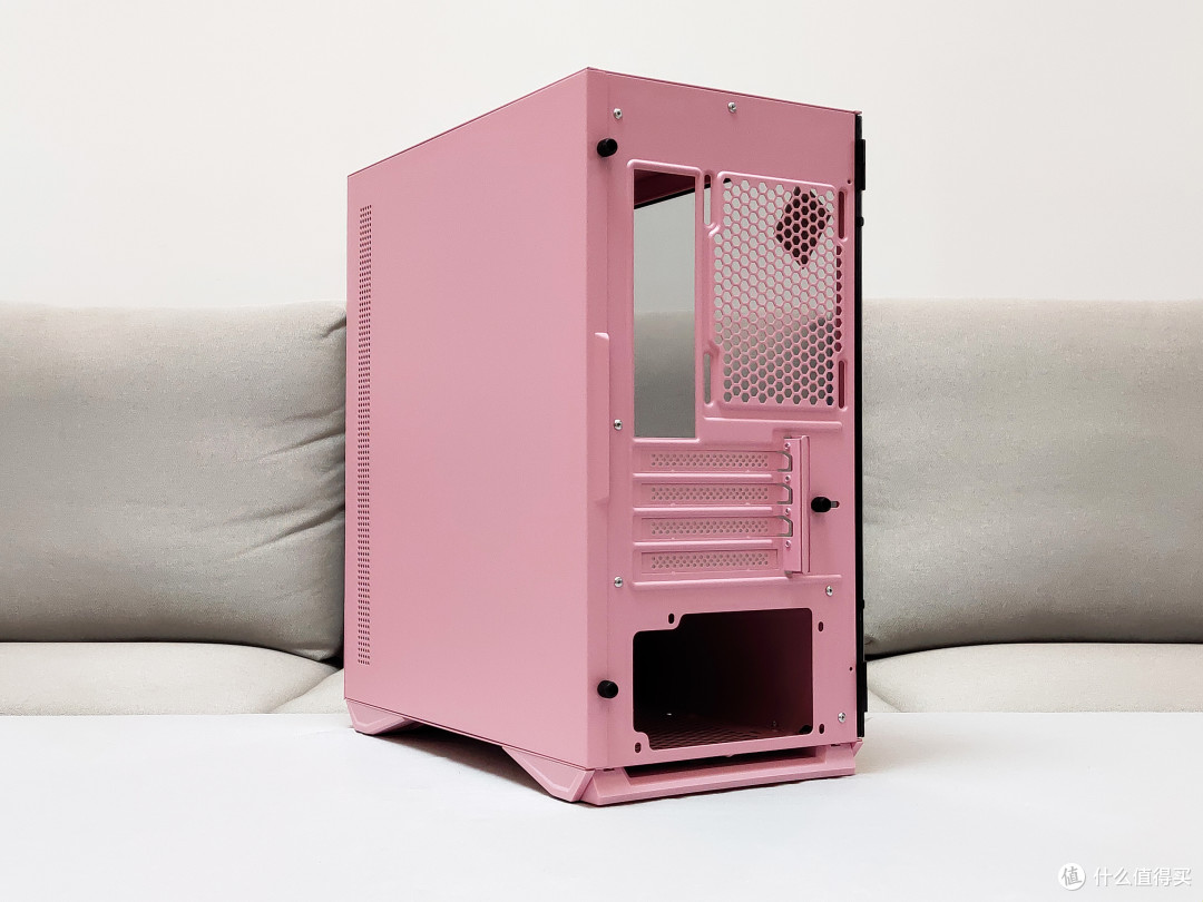 听说今年流行猛男色爱国者yogom2猫爪粉机箱粉色系主机上机