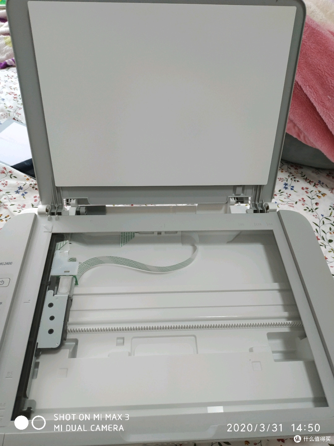 网课必备佳能学生入门多功能一体打印机mg2400开箱