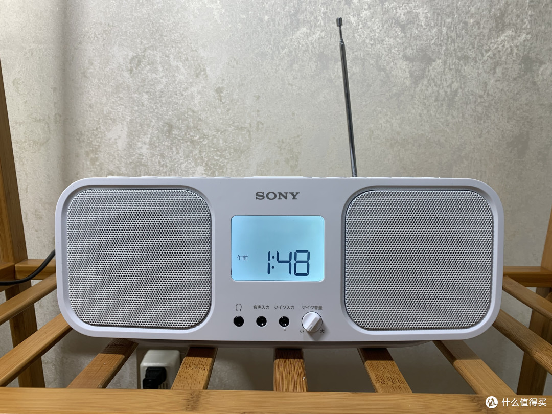 索尼CFD-S401 最可爱的情怀音箱 磁带/CD/收音/AUX