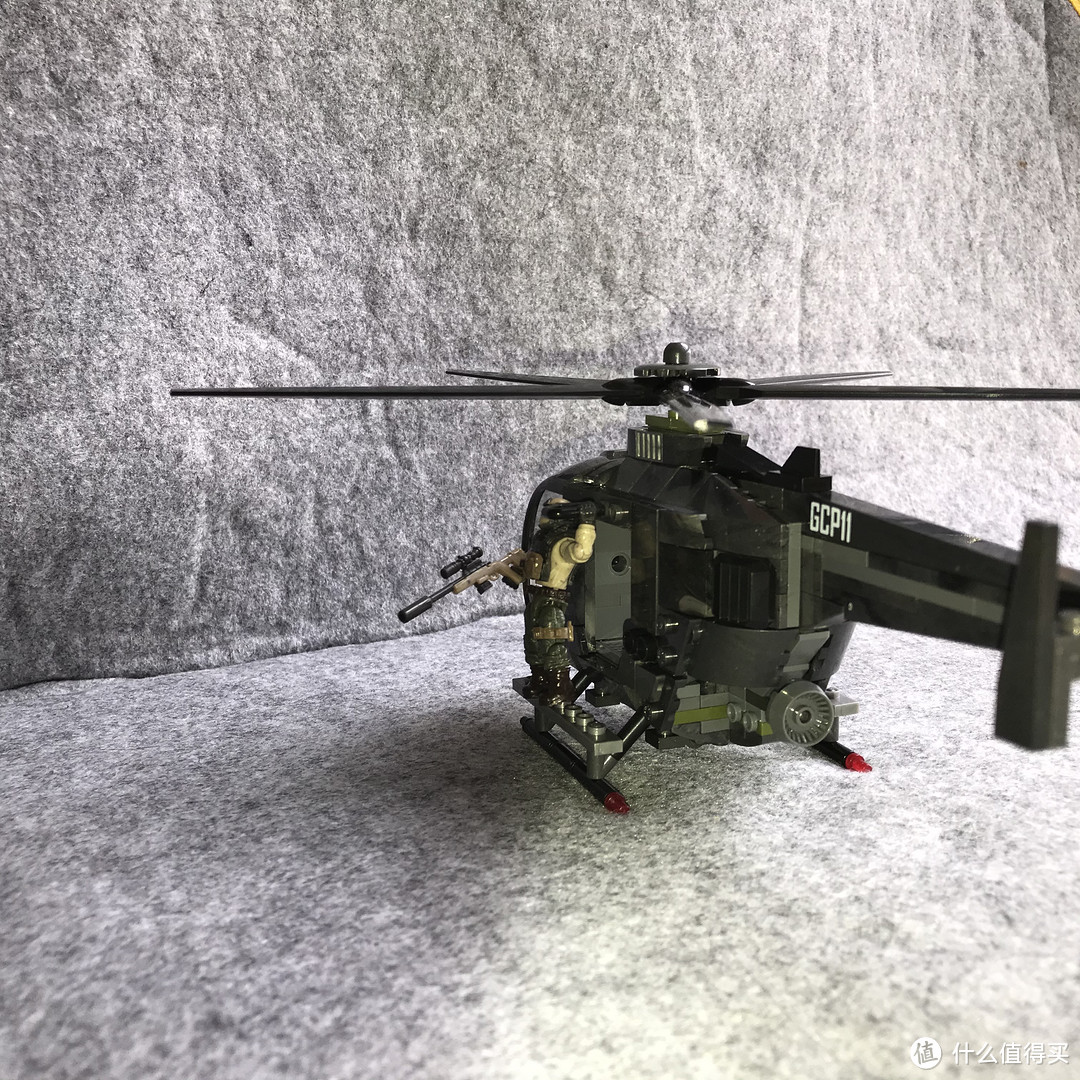 我的第一架私人直升机 Mega Construx 使命召唤特殊行动 直升机