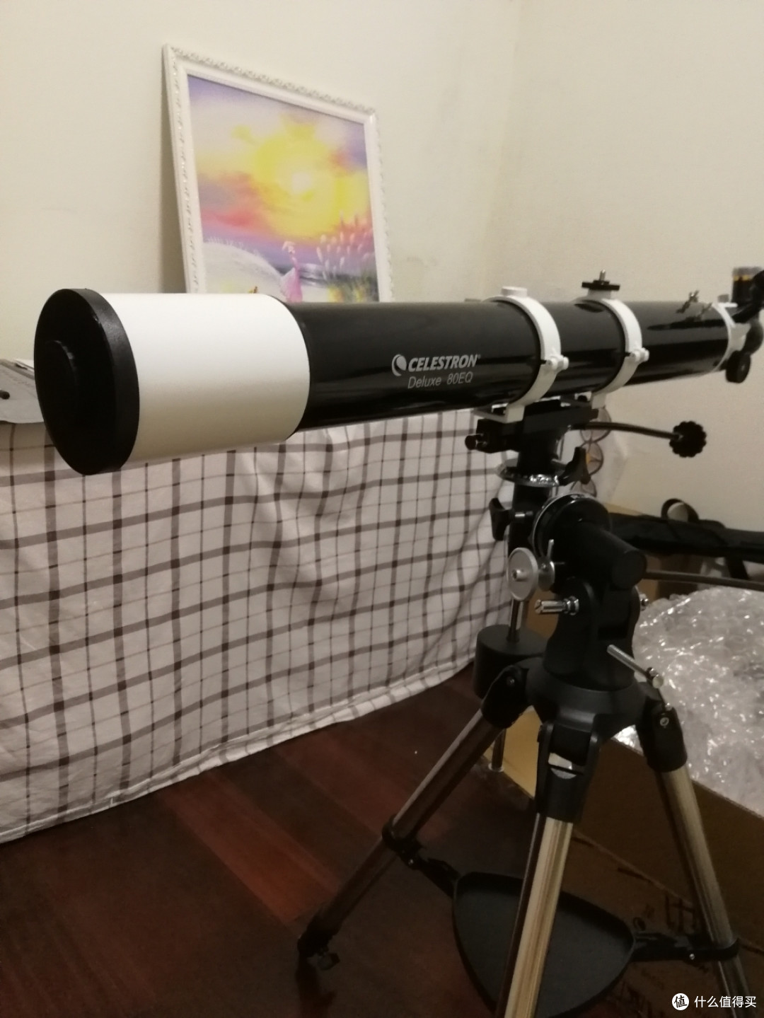 简单的分享星特朗80dx天文望远镜