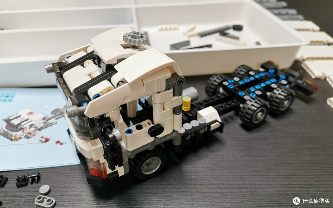 LEGO 42098的迷你版,Speed系列运输车