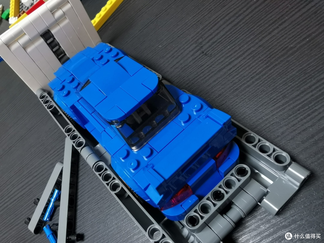 LEGO 42098的迷你版,Speed系列运输车