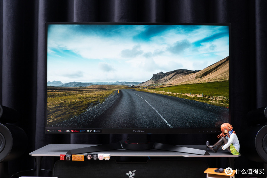 165Hz 1MS Nano IPS显示器：优派 黑豹VX2719-2K-PRO