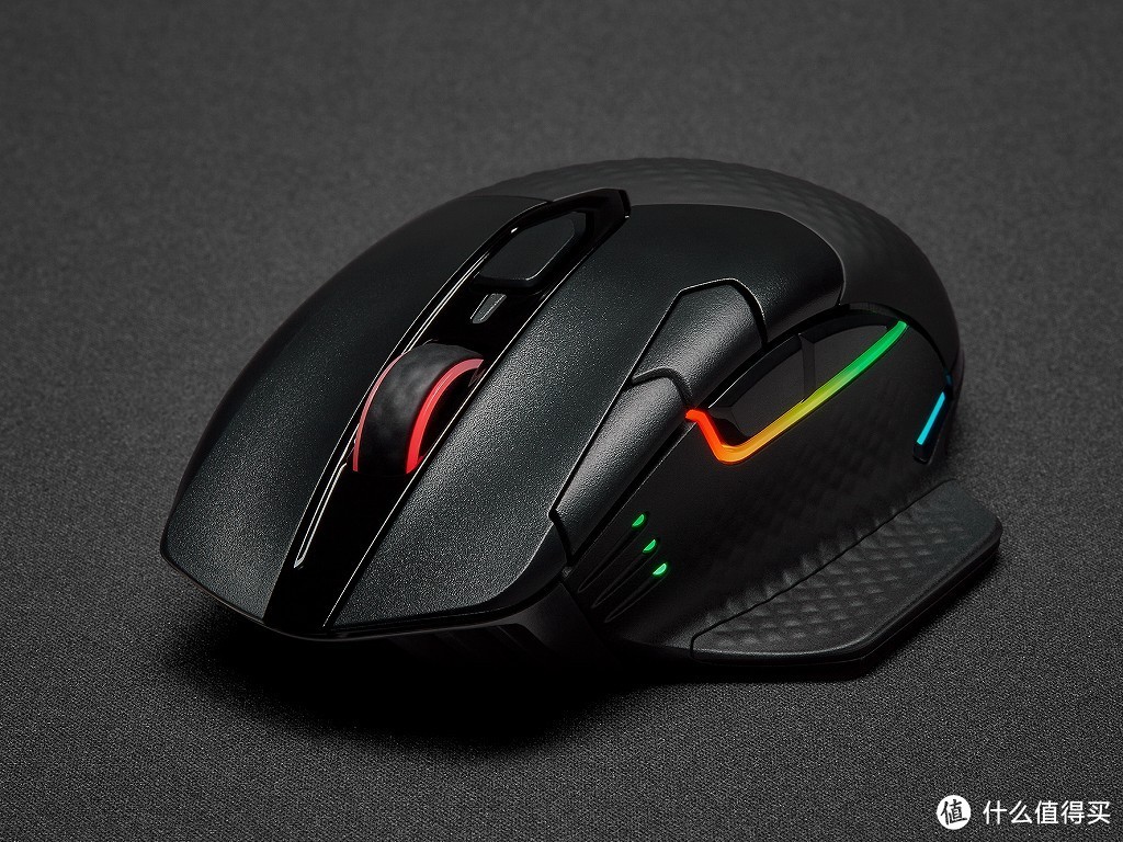 Qi无线充电、1ms低延迟：美商海盗船 DARK CORE RGB PRO SE 暗影 无线鼠标上架