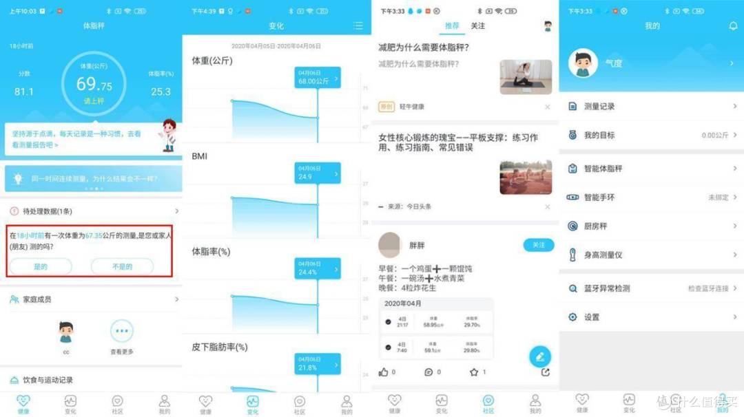 守护家人健康，云康宝mini心率版体脂秤上手体验 