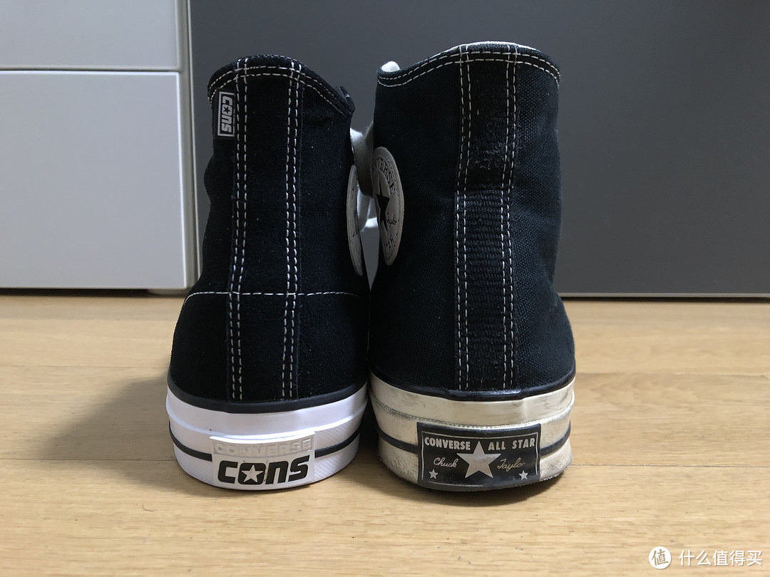 CONS CTAS PRO和CTAS 70板鞋对比