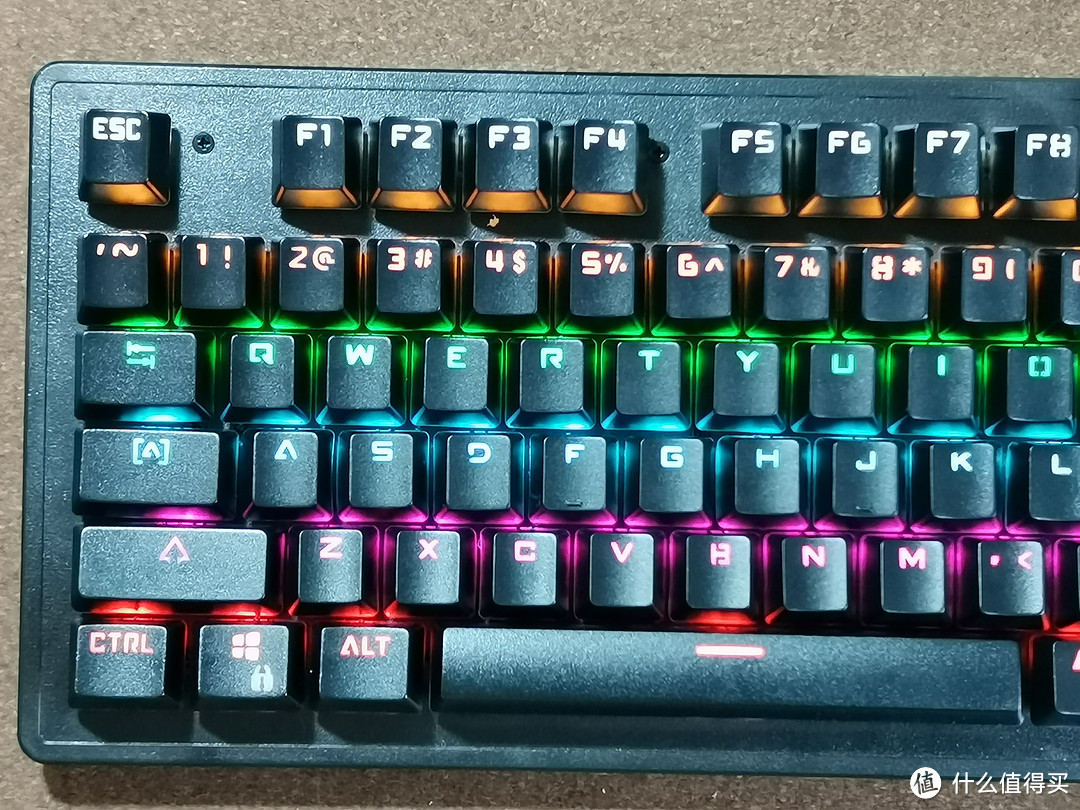 YES!RGB！！还有这XX的三年保换增值服务！——灵蛇青轴MK315键盘体验