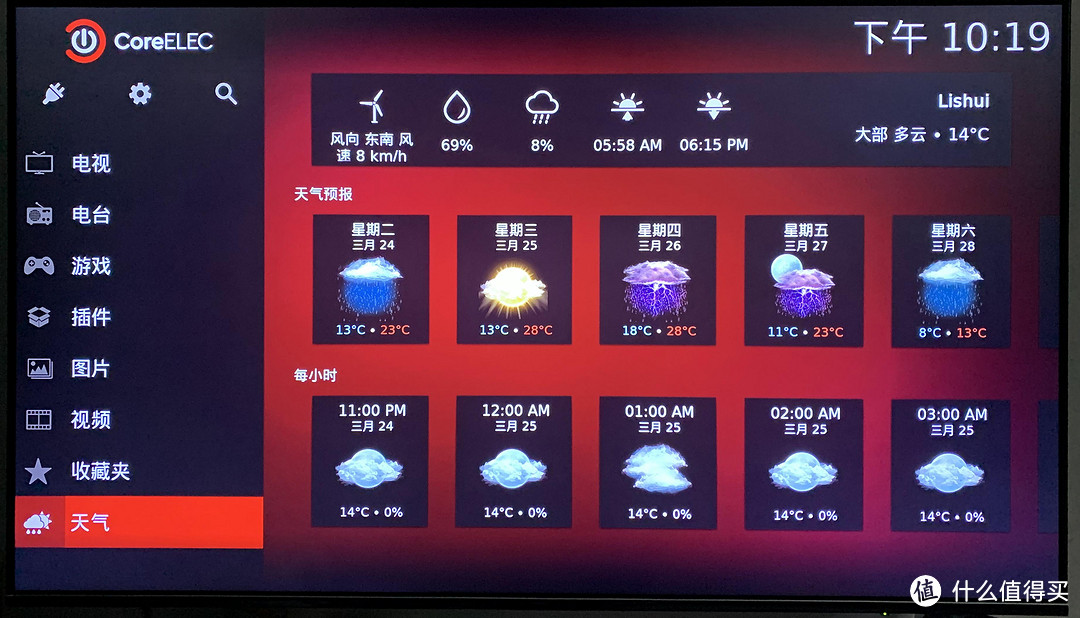 天气界面