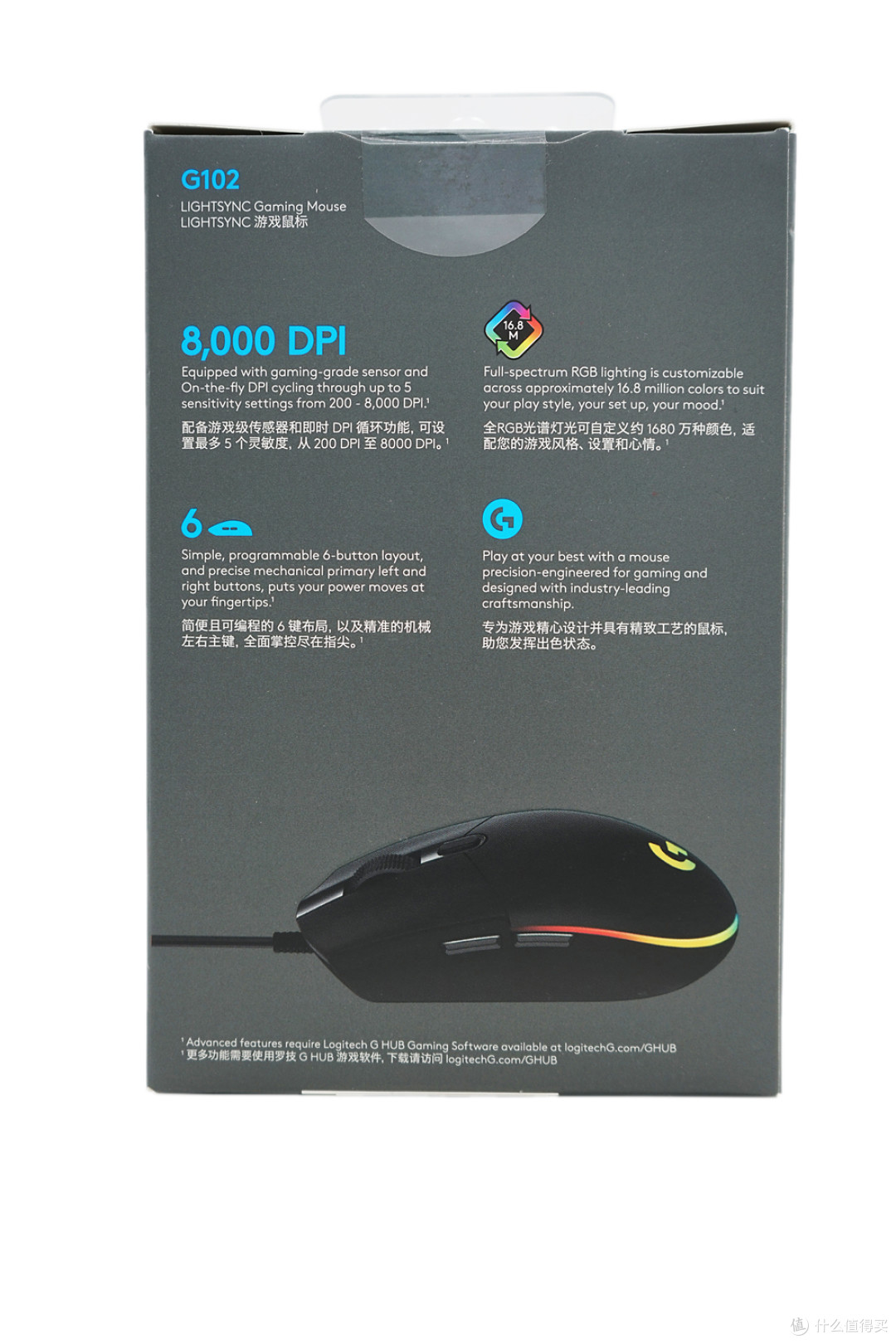 罗技百元级性价比小鼠升级——G102第二代体验