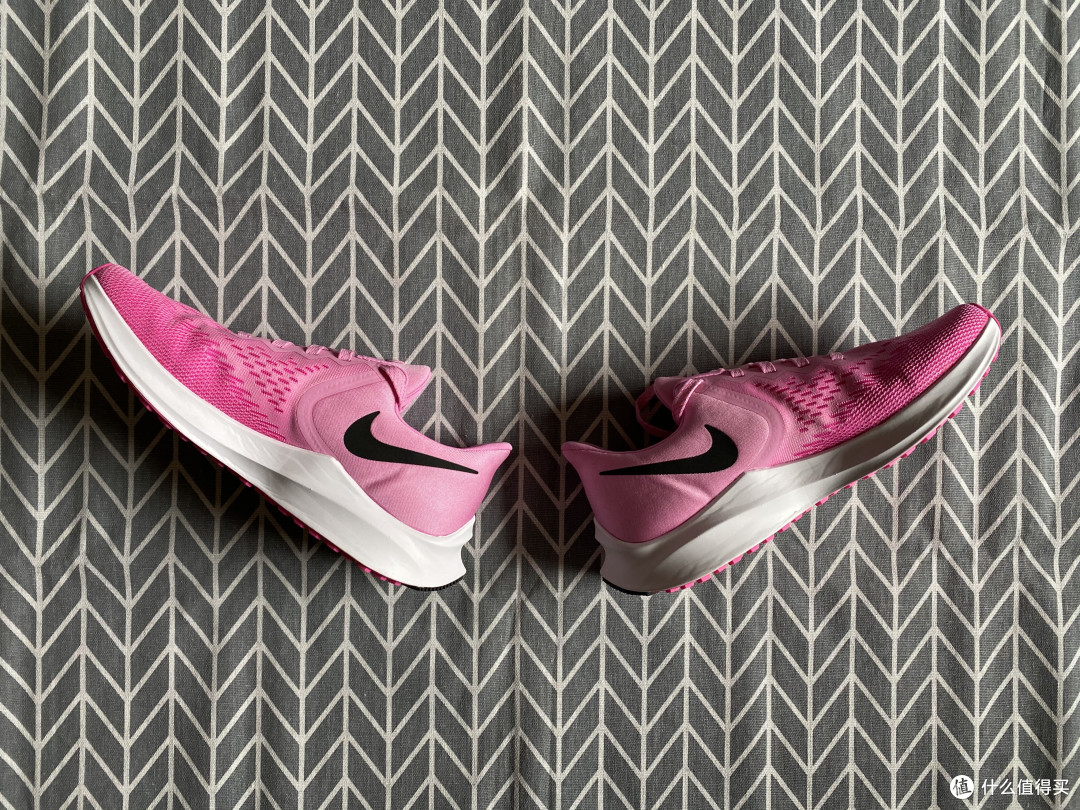 胖胖买的鞋篇一百零一粉红色的nikeairzoomwinflo6跑鞋