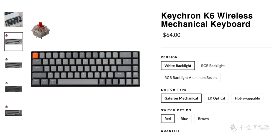 keychron k6新鲜开箱