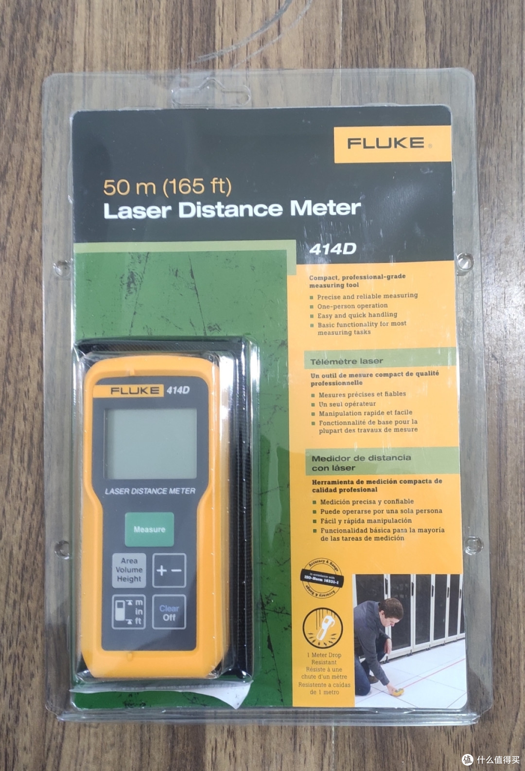 是生产力的工具,还是高端的电子玩具-福禄克414D测距仪