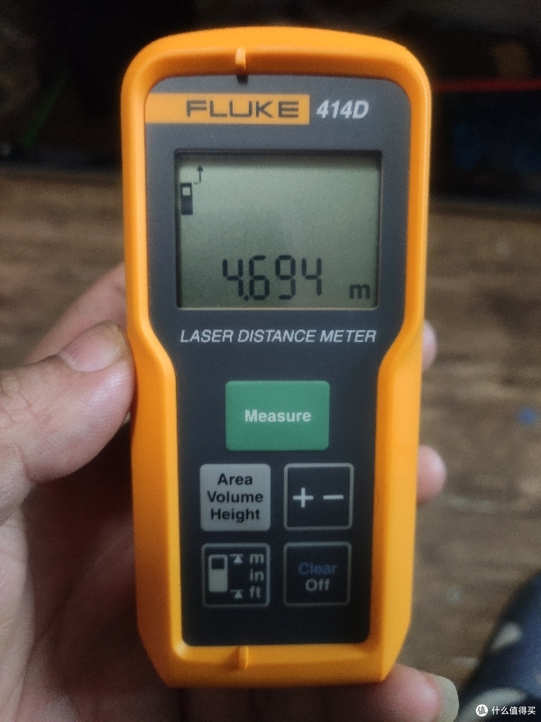 是生产力的工具,还是高端的电子玩具-福禄克414D测距仪