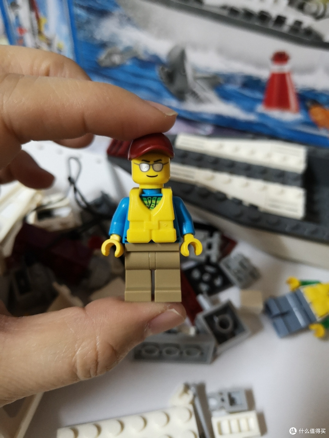 乐高60147老渔屋搭配之渔船鱼两口子