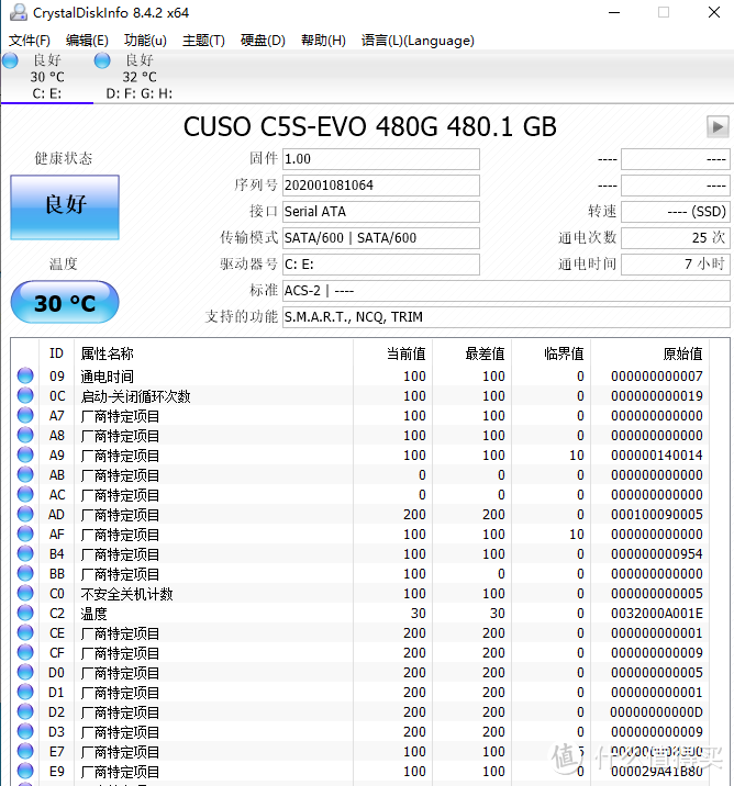 5年笔记本老树开新花？头铁超低价入手480G 国产固态硬盘，真香！