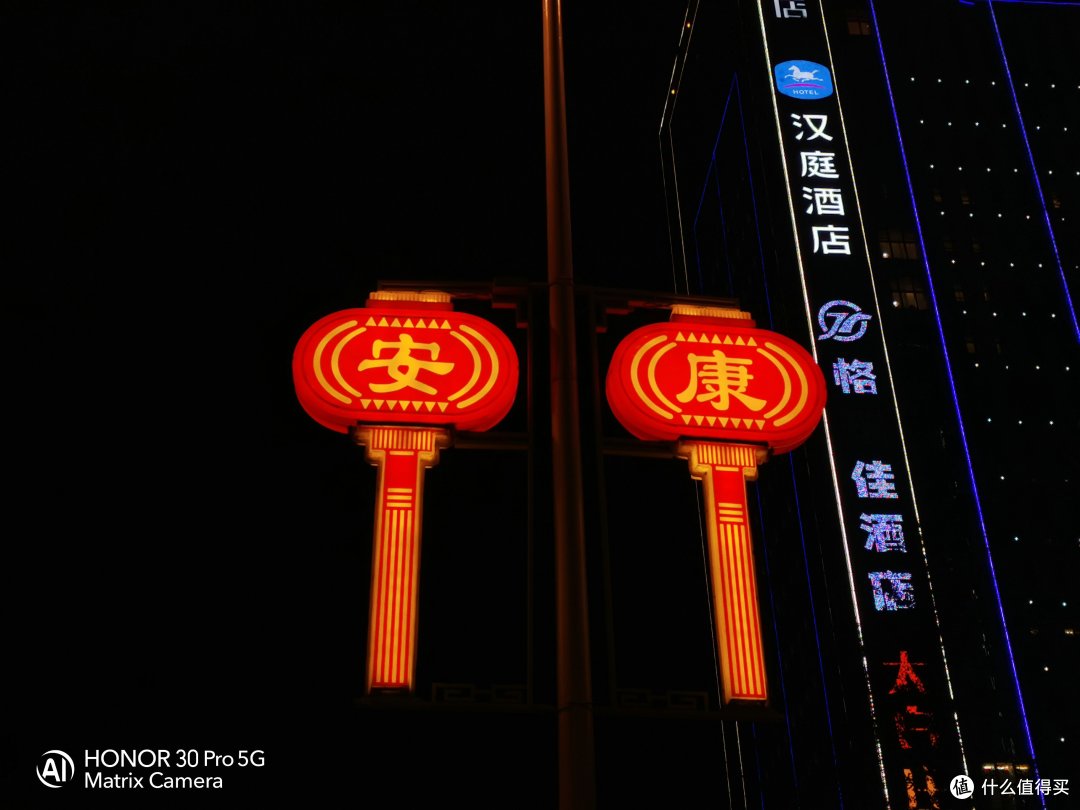 未开夜景模式