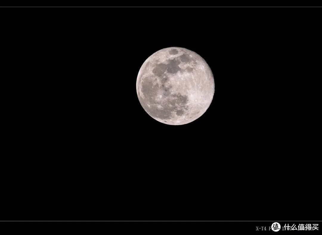 X-T4使,150-600mm拍摄的月球