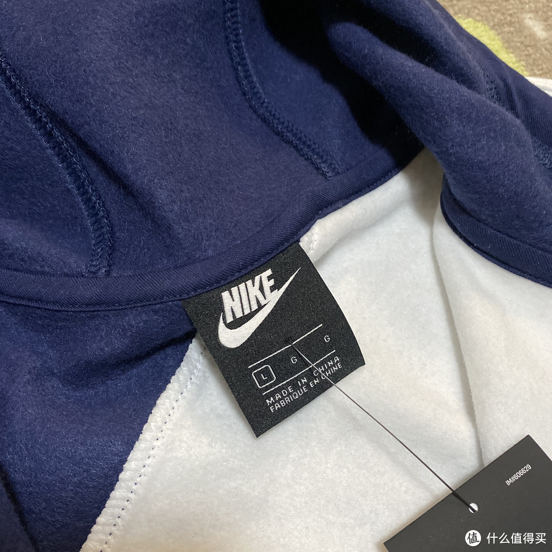 Nike CJ7868男孩拉链开襟连帽卫衣