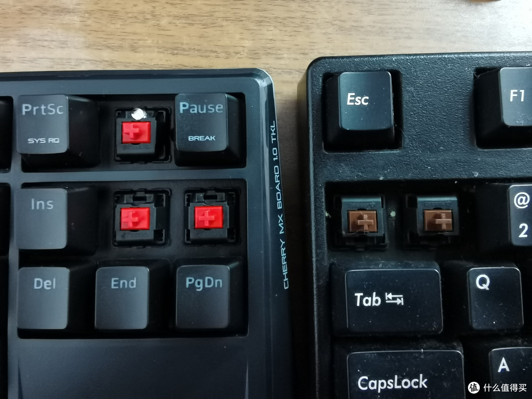 Cherry 樱桃 mx 1.0 vs 斐尔可 圣手2代 Filco 87