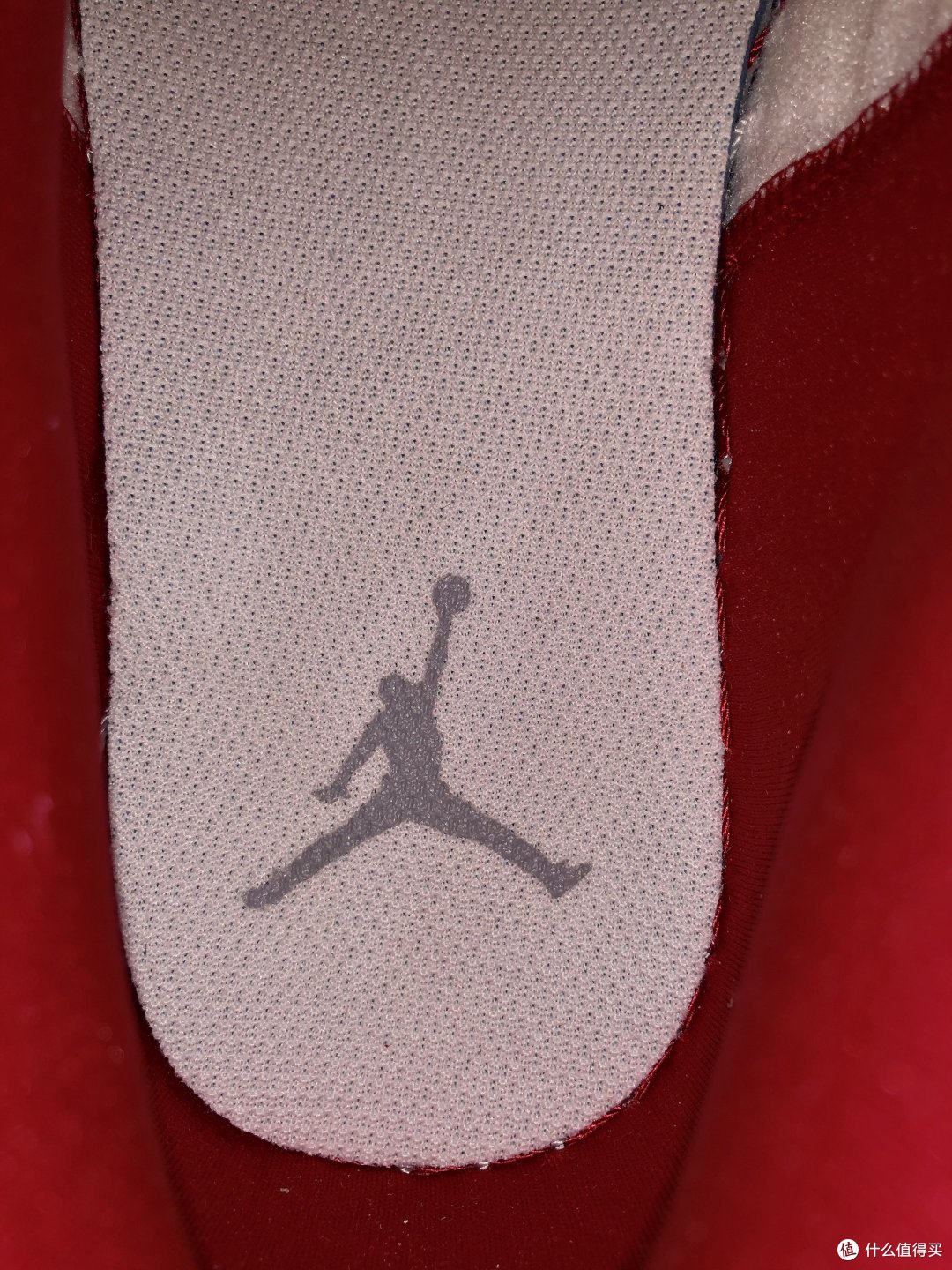 鞋垫正面:灰色JUMPMAN LOGO