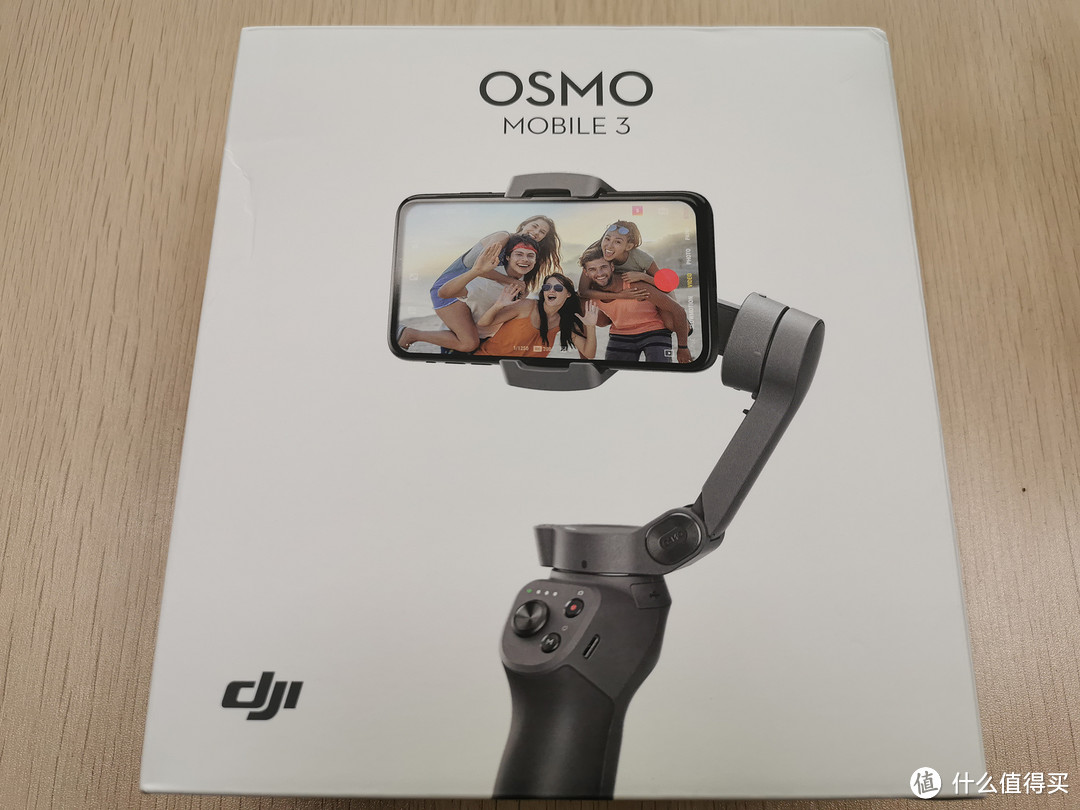 刚收到的OSMO  Mobile 3,全新包装