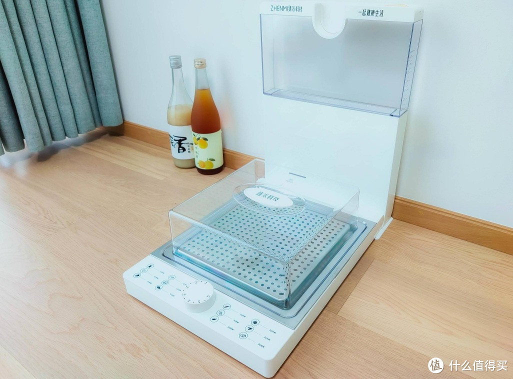 全程看清食材加工过程,臻米电蒸箱体验:折叠设计