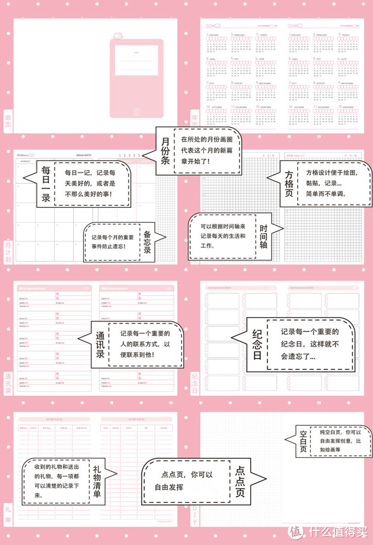 「手账选购指北」让你了解手账的一切____管理日程计划，装下故事情怀