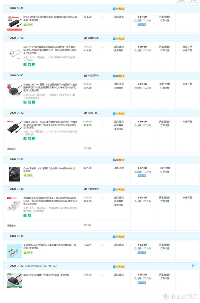 为了找到哪个好用又便宜，实测比较八款USB3.0 HUB