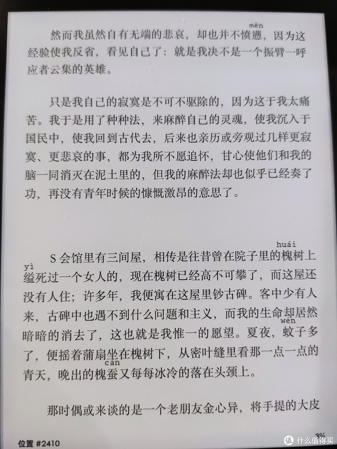 亲历或旁观过几样更寂寞、更悲哀的事，都为我所不愿追怀。