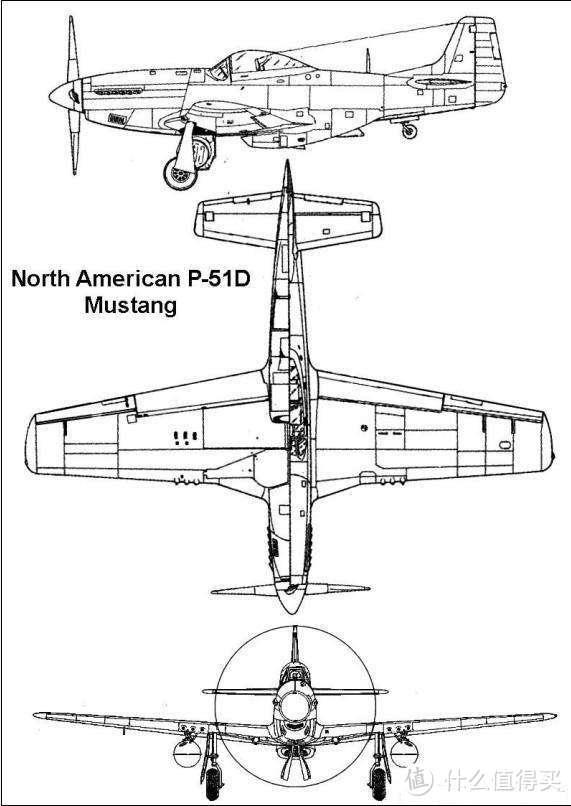 P51三视图