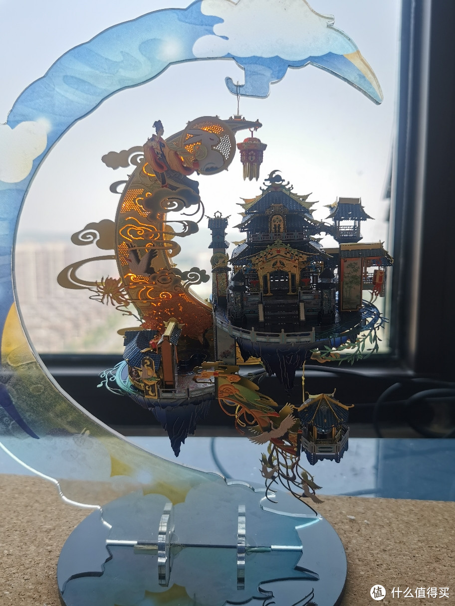 篇二:昔日嫦娥奔月去,吾今畅享广寒宫——艺模月宫_模型_什么值得买