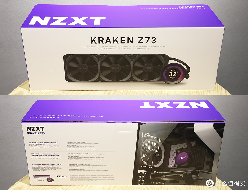 恩杰(NZXT) Z73 散热器 外包装①