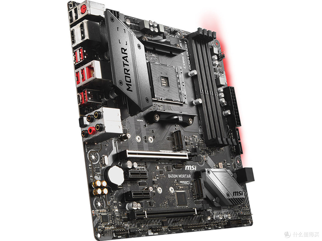 微星 b450m mortar迫击炮