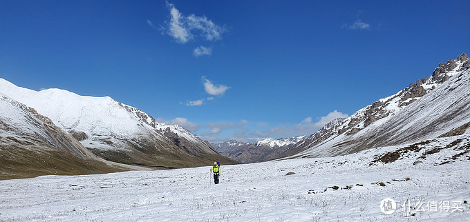 去绿湖的雪洼子路