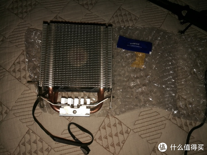 22块钱的拆机 超频三铁塔mini 双热管CPU散热器