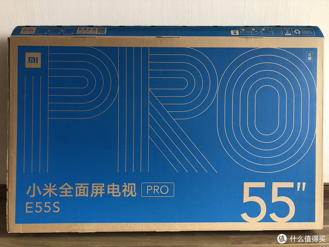 小米 MI 全面屏电视Pro 55英寸 E55S 简单开箱晒单