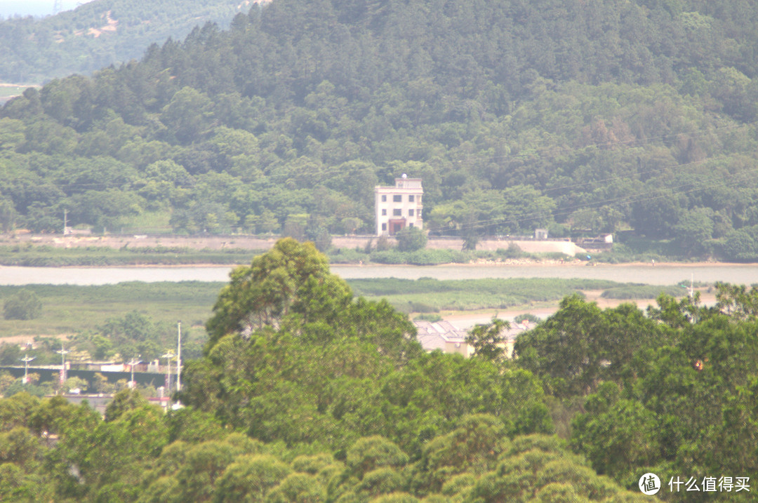 焦距400mm距离拍摄目标3.2公里