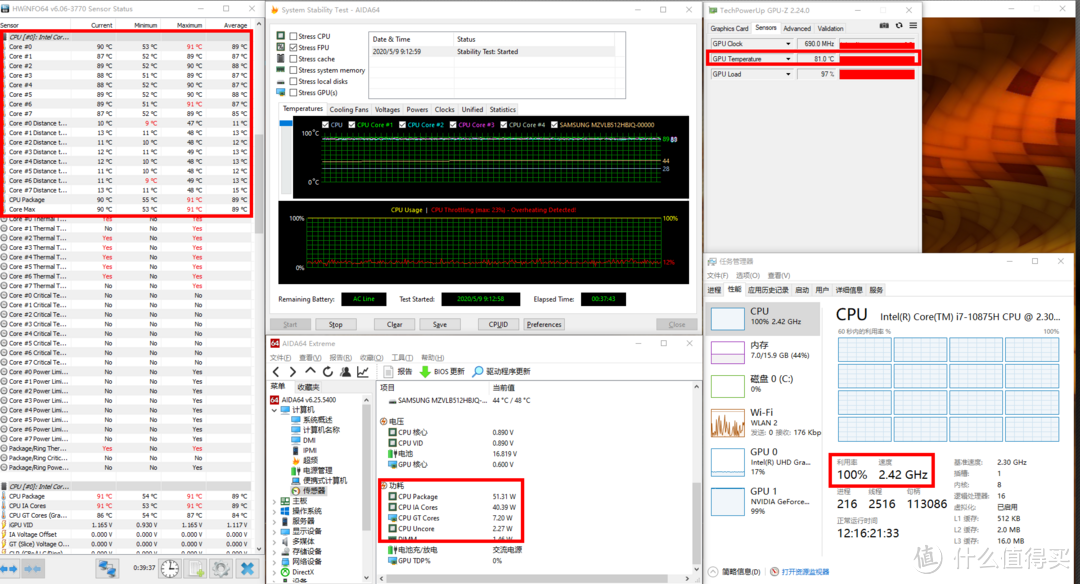 机械键盘，240Hz屏，270 Super，i7-10875H，这本除了贵和丑哪都好