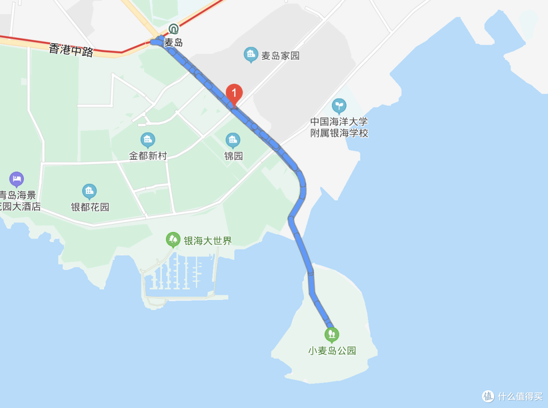 青岛有一条海滨散步道，可以让你从德国玩到希腊