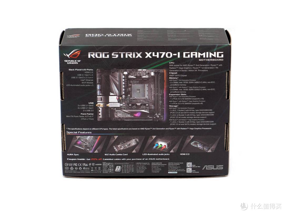 小马拉火箭ASUS ITX B450/X470硬扛16核