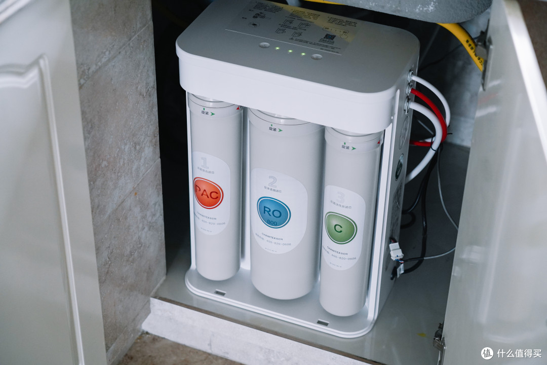800g大通量,出水更快的无桶直饮:佳尼特大白pro反渗透净水机