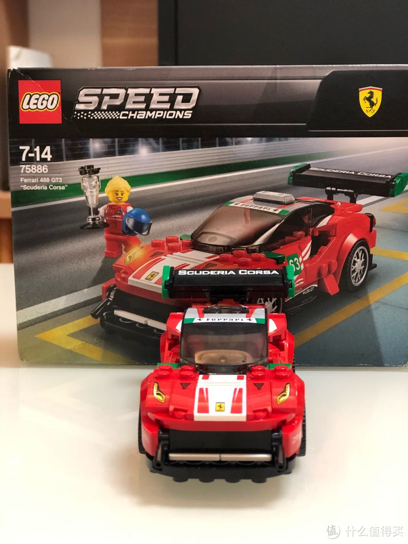 乐高乐趣多，75886 Ferrari 488 GT3拼装