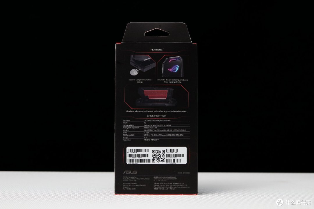 时间就是绳命!ROG Strix Arion M.2幻影硬盘盒 开箱评测