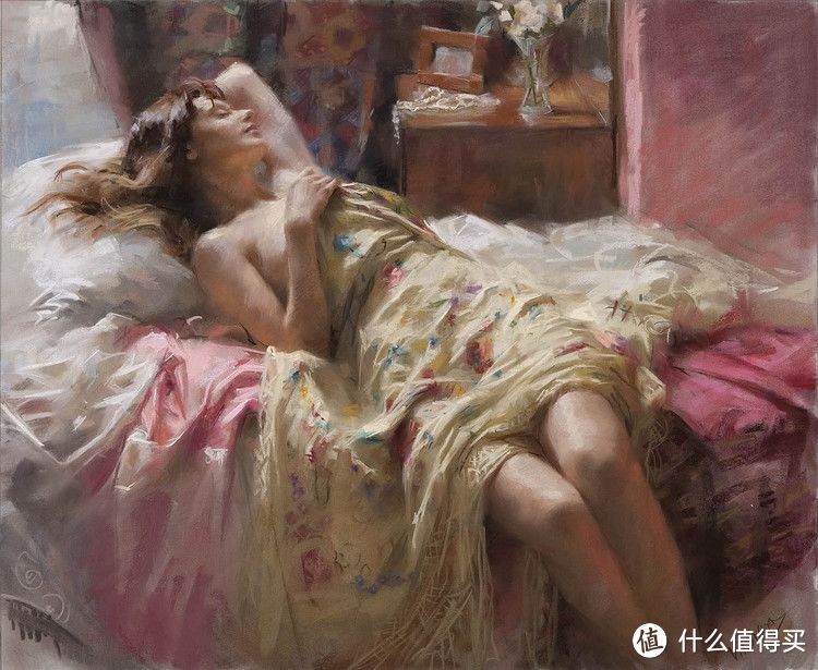 色粉笔的创作却让人误以为是油画——Vicente Romero Redondo